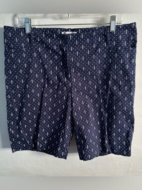 Talbots Nautical Anchor Bermuda Shorts
